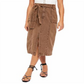 Saia MIDI Catching Feelings Feminina Free People Marrom Tamanho 10