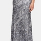 Vestido feminino Alex Evenings com decote em V, mangas curtas e decote V, azul marinho, tamanho 8
