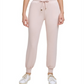 Calça de moletom feminina Calvin Klein Jogger Stretch rosa tamanho X-S