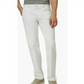 Calça jeans elástica clássica masculina Berlin, perna reta, branca, tamanho 32x34