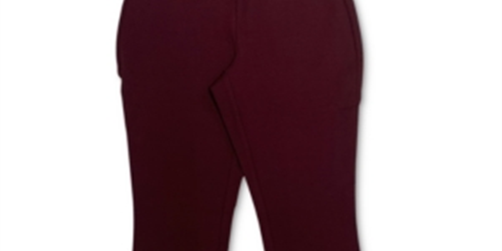 Calça skinny feminina INC International Concepts, elástica e sólida, vermelha, tamanho 8