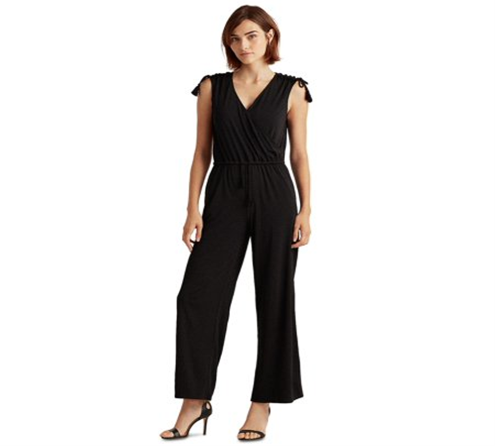 Macacão Ralph Lauren Feminino Sem Mangas Preto Tamanho X-G