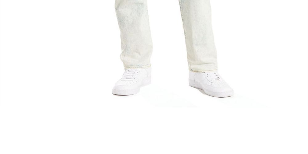 Calça jeans Levi's 501 Original Fit Stretch Masculina Azul Tamanho 31X32