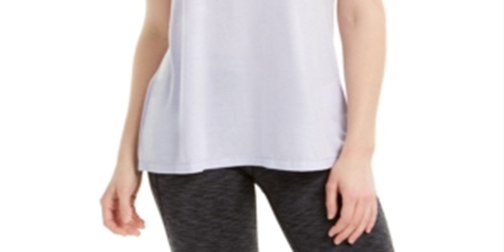 Camiseta fitness feminina Ideology Activewear roxa tamanho X-S