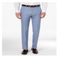 Calça social masculina Ralph Lauren Classic Fit de linho liso, azul, tamanho 34x32