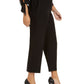 Calça reta feminina Kasper Plus, preta, tamanho 14W