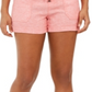 Shorts de linho liso feminino Style &amp; Co, laranja, tamanho extragrande