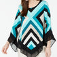 Blusa feminina Alfani Chevron com bainha em V, preta, tamanho pequeno P