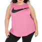 Camiseta regata Nike Training Feminina Rosa Tamanho 3XL