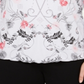 Blusa feminina Alfani Plus com mangas franzidas rosa tamanho 0X