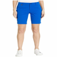 Shorts de sarja bielástico Ralph Lauren feminino, azul, tamanho 10, pequeno