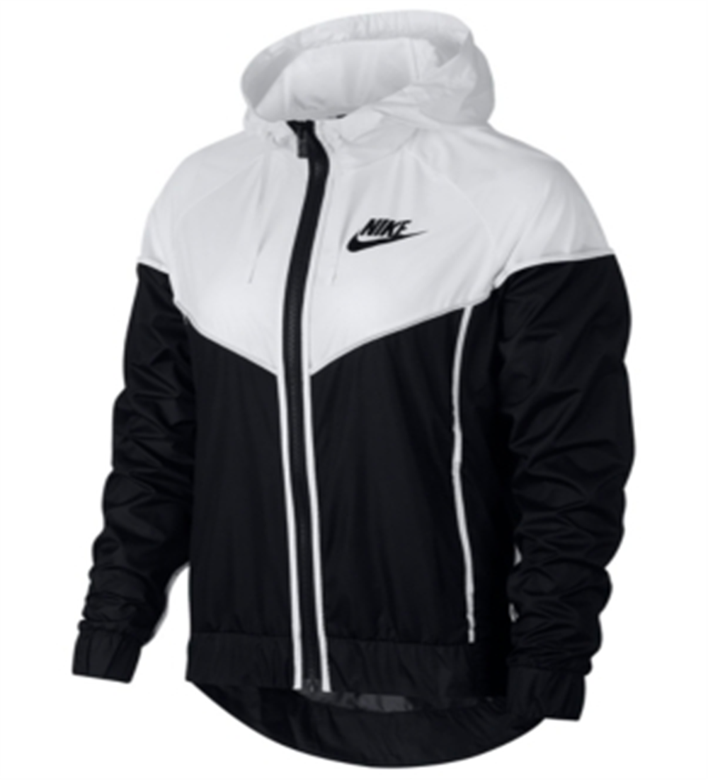 Jaqueta corta-vento e jaqueta Nike feminina preta tamanho X-S