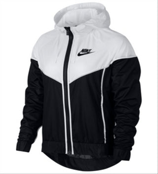 Jaqueta corta-vento e jaqueta Nike feminina preta tamanho X-S