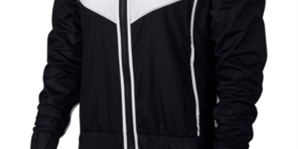 Jaqueta corta-vento e jaqueta Nike feminina preta tamanho X-S