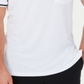 Polo masculino com zíper de um quarto da INC International Concepts, branco, tamanho extragrande