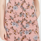 Tinseltown Junior's Blush Floral Skirtall Branco Tamanho P