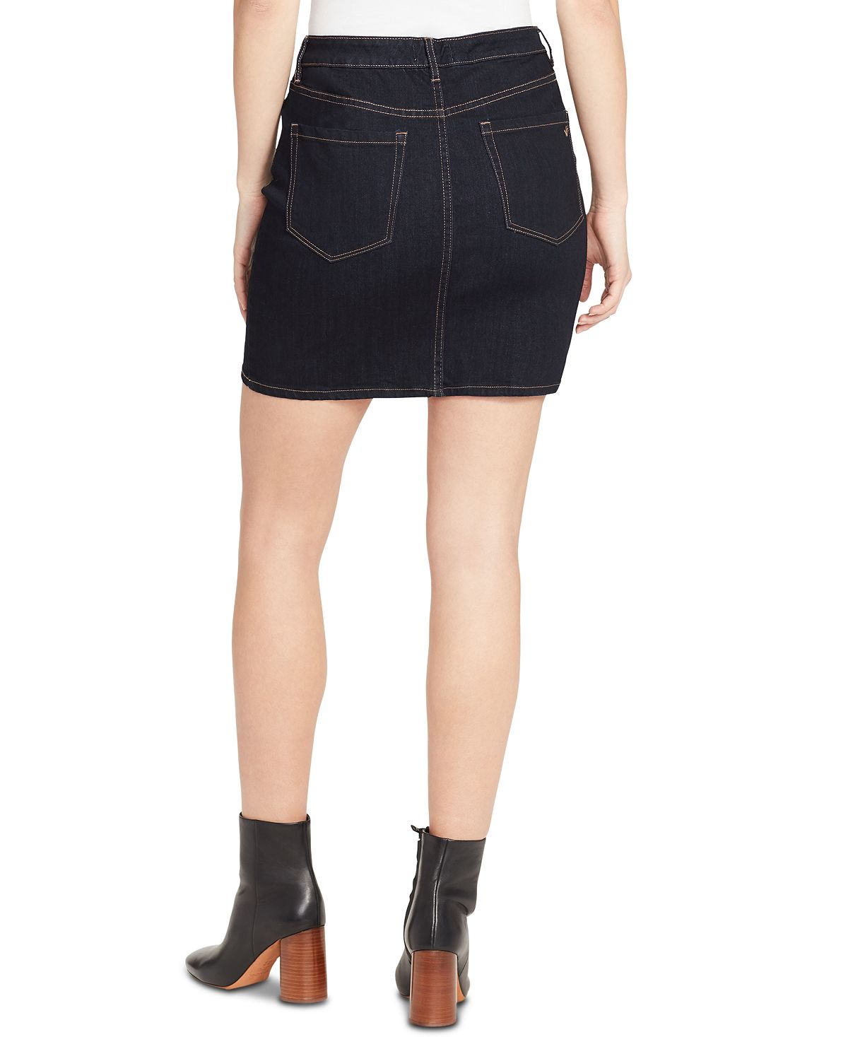 Minissaia jeans feminina William Rast azul tamanho 31
