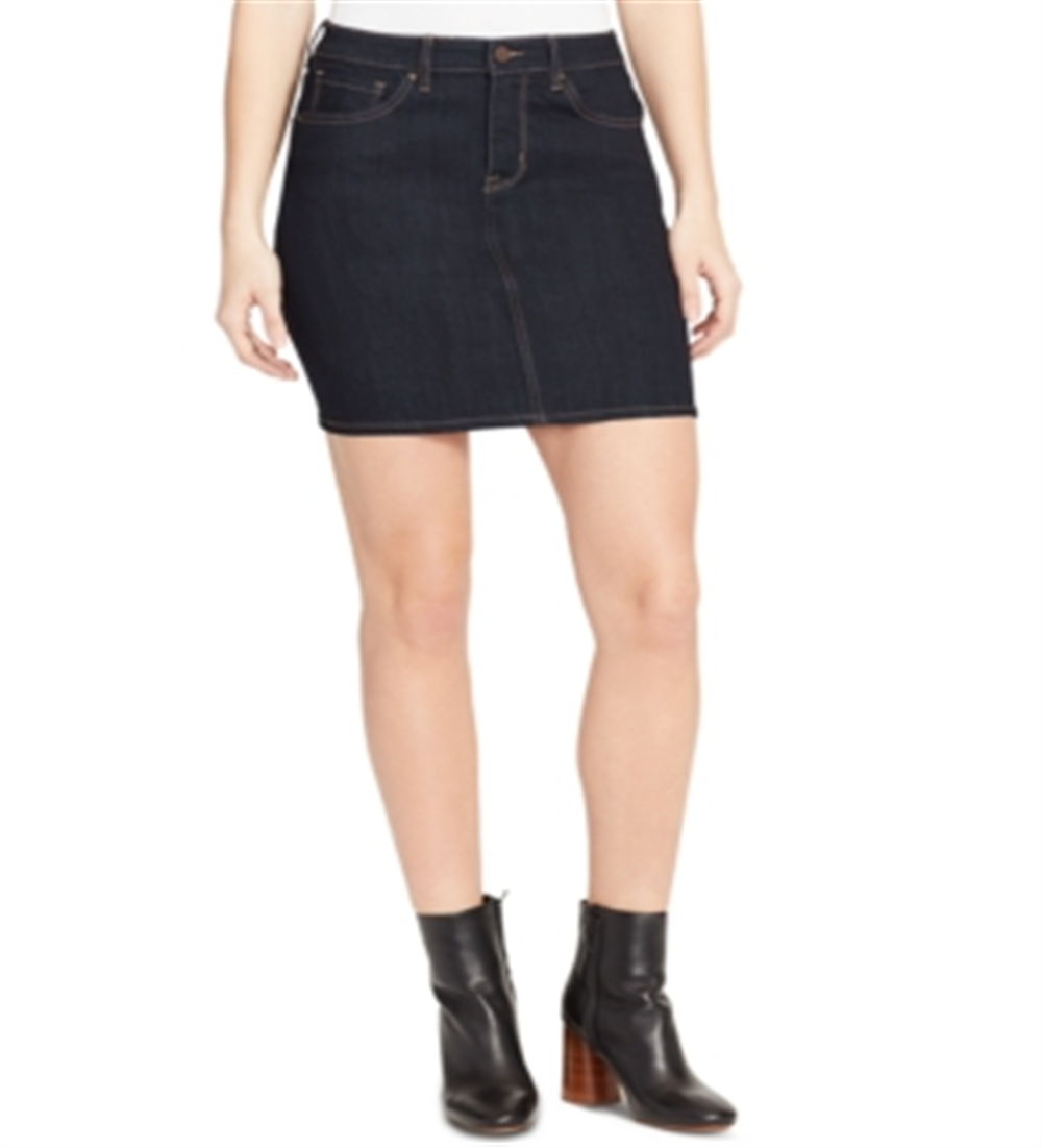 Minissaia jeans feminina William Rast azul tamanho 31