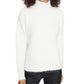 Blusa feminina Sanctuary com gola falsa super macia, preta, tamanho 2XS