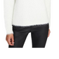 Blusa feminina Sanctuary com gola falsa super macia, preta, tamanho 2XS
