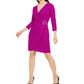 Vestido envelope feminino INC International Concepts com strass, rosa, tamanho extrapequeno