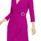 Vestido envelope feminino INC International Concepts com strass, rosa, tamanho extrapequeno