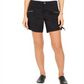Shorts cargo feminino com bolso e zíper Style &amp; Co, preto, tamanho 14
