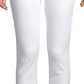 Calça jeans skinny capri feminina Lucky Brand Ava, branca, tamanho 27