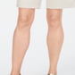 Shorts feminino Karen Scott Skimmer bege tamanho 6P