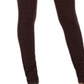 Legging Ponte Xadrez Feminina Style &amp; Co Vinho Tamanho Petite M