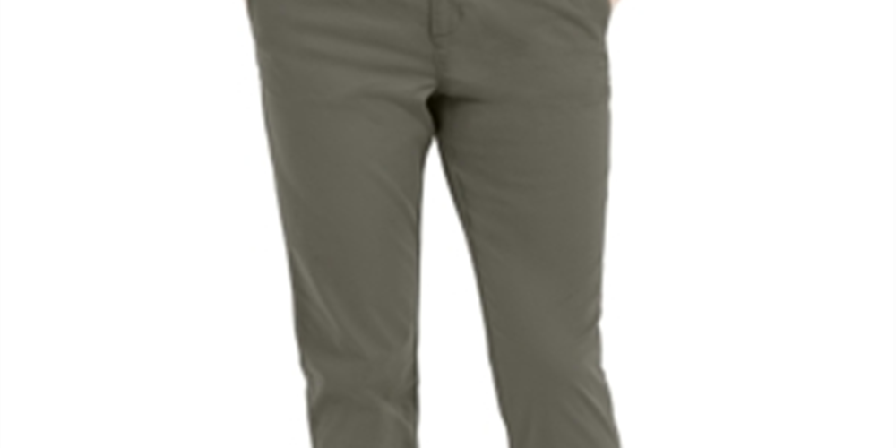 Calça Capri Chino Feminina Style &amp; Co Verde Tamanho 12