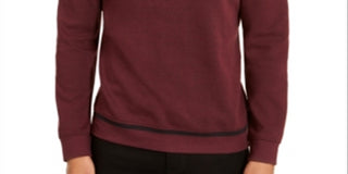 Moletom Alfani Masculino Classic Fit Tipped Vermelho Tamanho XX-G