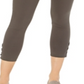 Calça utilitária cropped feminina Style &amp; Co, verde, tamanho 6