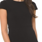 Vestido feminino Michael Kors com babados e costura evasê, preto, tamanho pequeno, médio