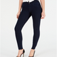 Leggings jeans Hue Original Smoothing para mulheres, pretas, tamanho pequeno
