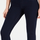 Leggings jeans Hue Original Smoothing para mulheres, pretas, tamanho pequeno