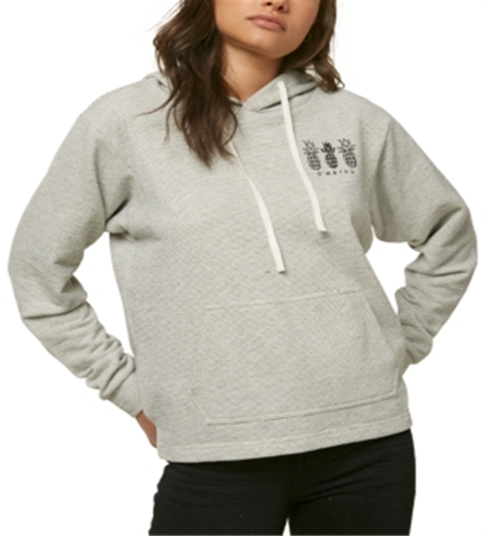 Moletom com capuz estampado abacaxi O'Neill Junior's cinza tamanho X-G