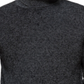 Suéter térmico masculino Kenneth Cole de gola alta, preto, tamanho M