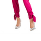 Vestido feminino de cetim com bainha reta elástica INC International Concepts, rosa, tamanho 0