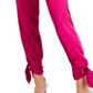 Vestido feminino de cetim com bainha reta elástica INC International Concepts, rosa, tamanho 0
