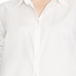 Ralph Lauren Feminino Aaron Não Passar a Ferro Casual Botão Down Top Branco Tamanho 3X
