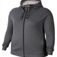 Moletom Nike Fleece Training Feminino Cinza Tamanho GG