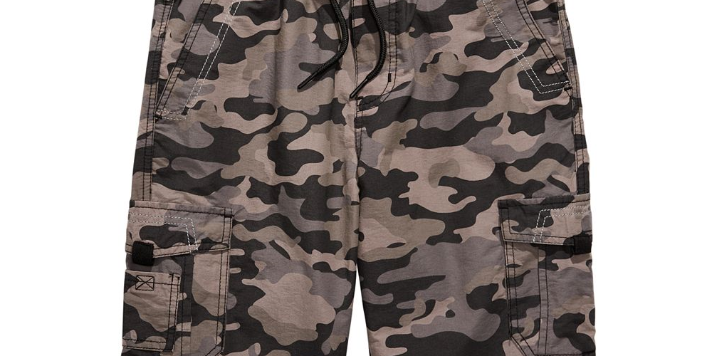 Shorts Univibe Big Boy's Scouts Cinza Tamanho P