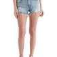 Shorts femininos Lucky Brand Cut Off Azul Tamanho 28