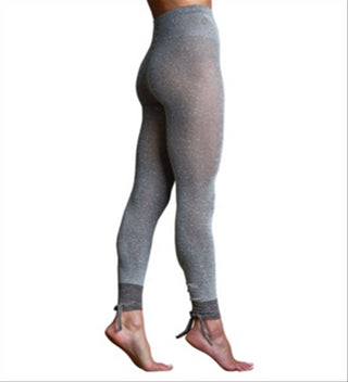 Calça justa sem pé Lemon Hopscotch Tweed feminina, marrom, tamanho médio