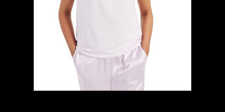 Alfani Modern Lounge Boat Neck Tank Top Feminino Roxo Tamanho Médio