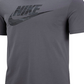 Camiseta Nike Sportswear Camo Swoosh Masculina Cinza Tamanho M