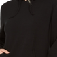 Moletom com capuz feminino 32 Degrees com cordão, preto, tamanho pequeno