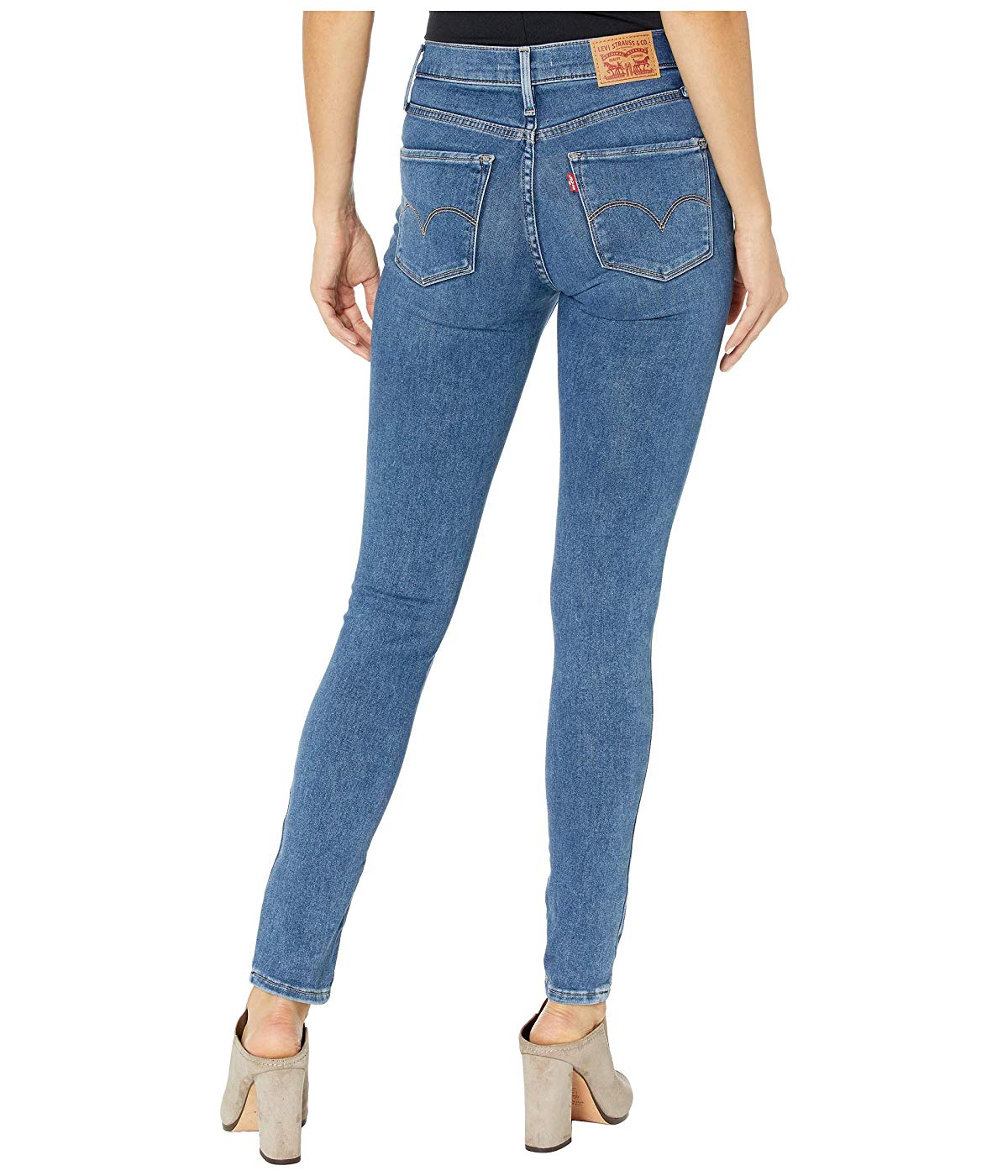 Calça jeans skinny Levi's 311 Shaping feminina, azul, tamanho 26