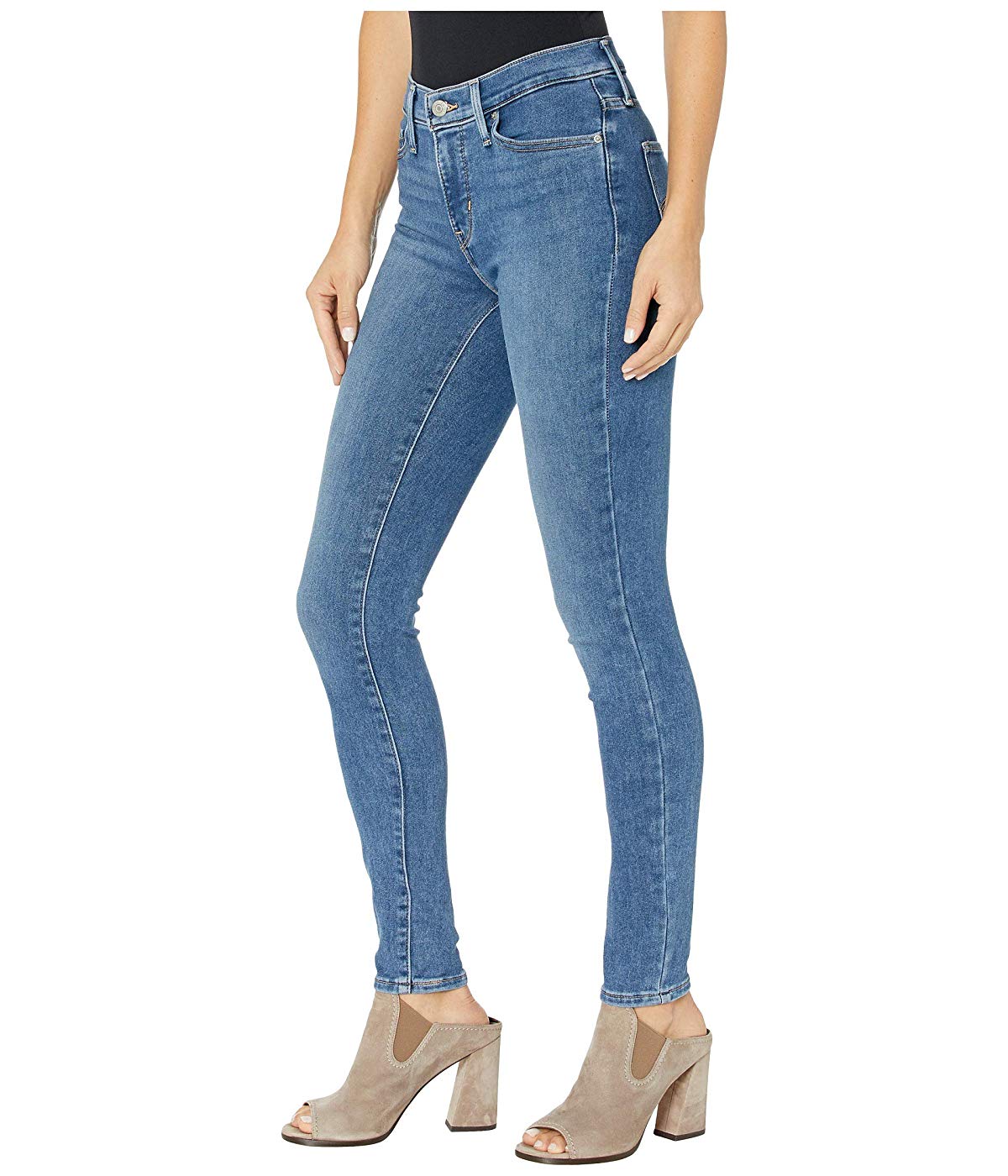 Calça jeans skinny Levi's 311 Shaping feminina, azul, tamanho 26
